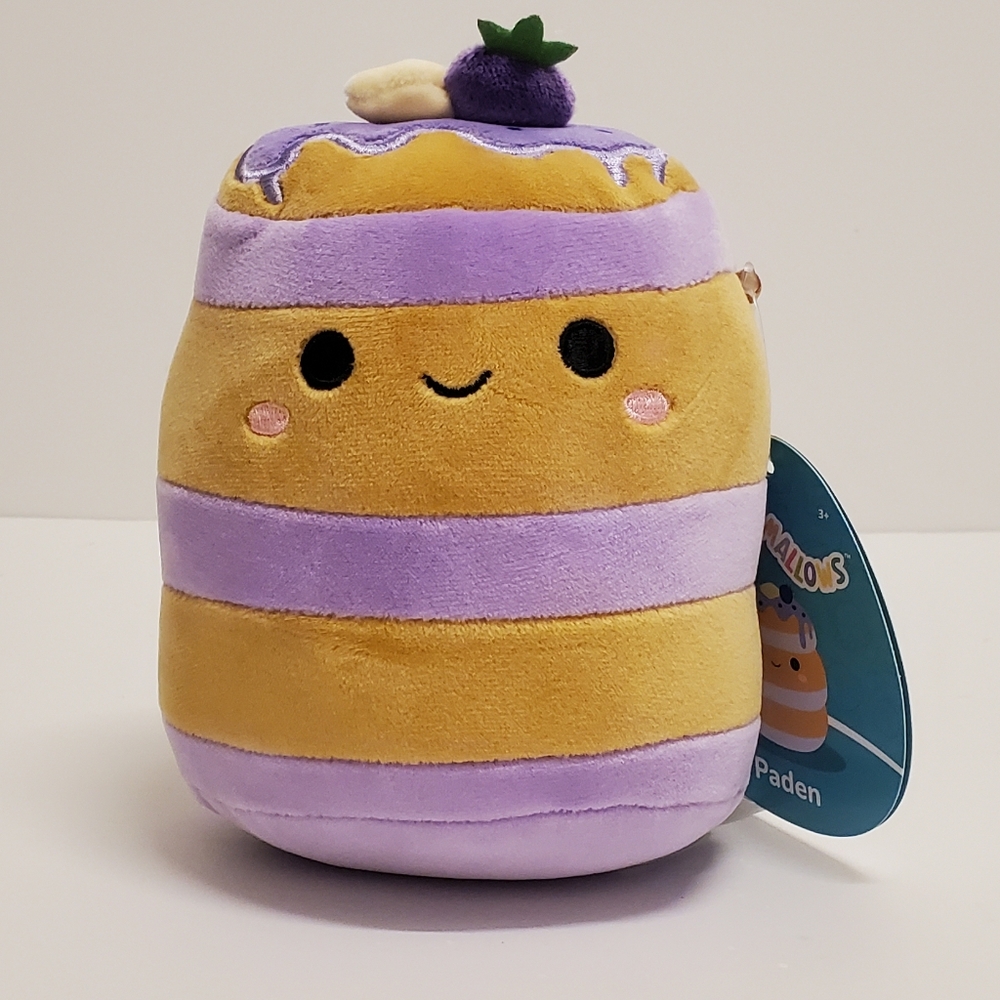 Paden the Blueberry Pancake Stack 5" Squishmallow NWT
